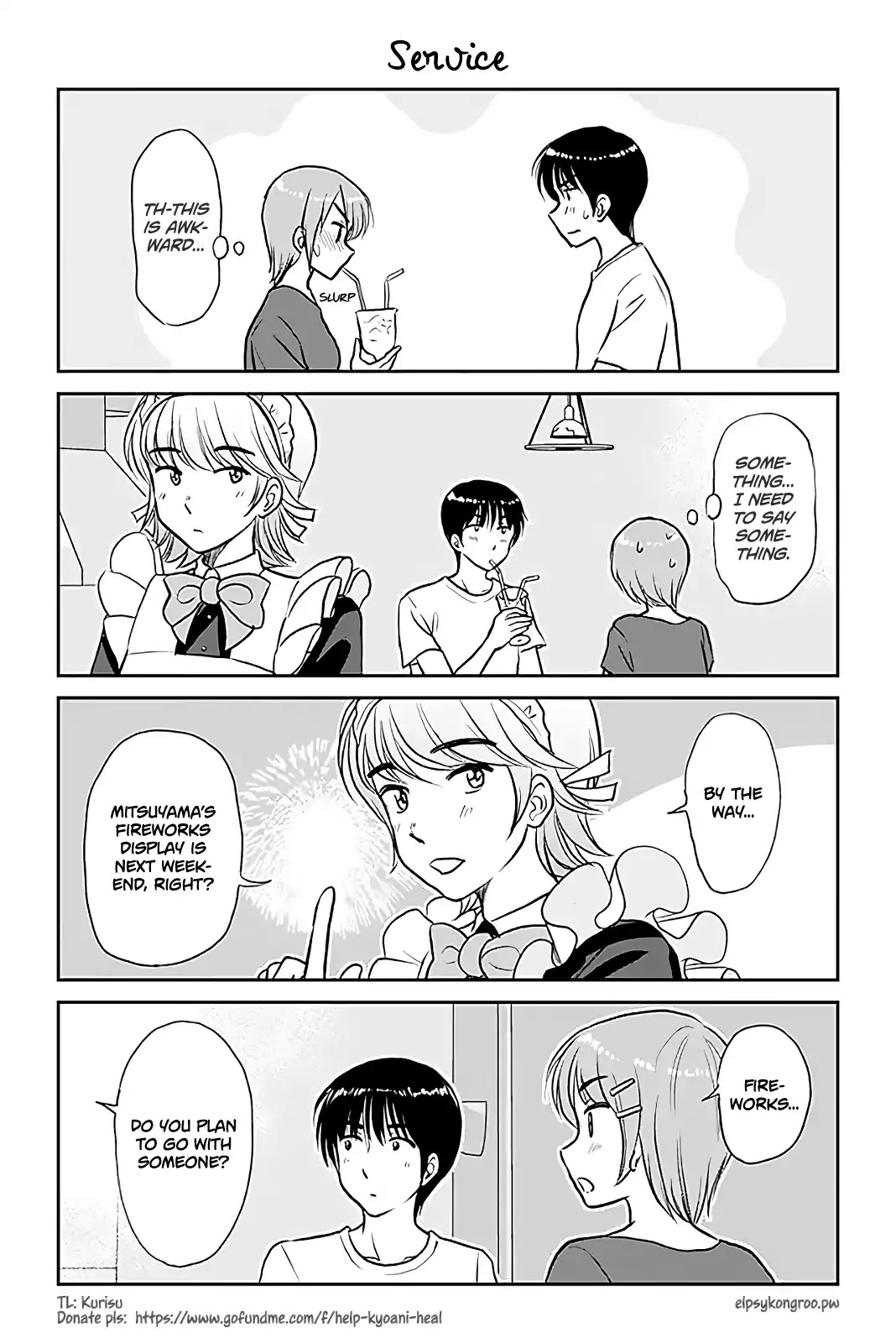 Otome Danshi ni Koisuru Otome Chapter 452 page 1 - Chapter 452: Service