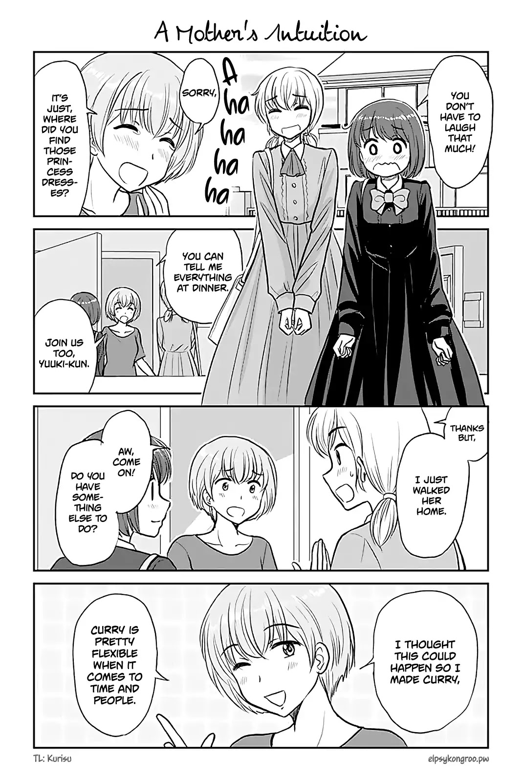 Otome Danshi ni Koisuru Otome Chapter 456 page 1 - Chapter 456: A Mother's Intuition