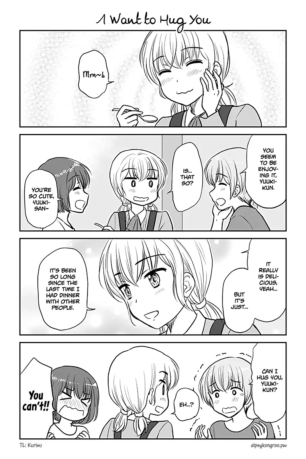 Otome Danshi ni Koisuru Otome Chapter 457 page 1 - Chapter 457: I Want to Hug You