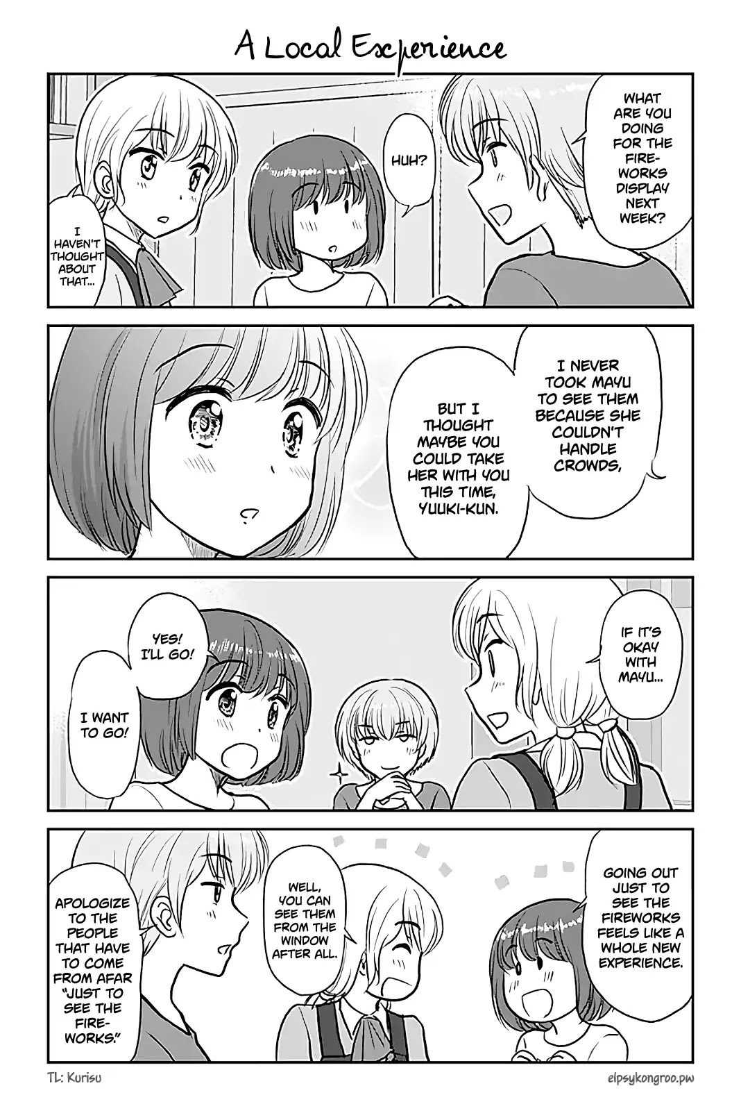 Otome Danshi ni Koisuru Otome Chapter 458 page 1 - Chapter 458: A Local Experience