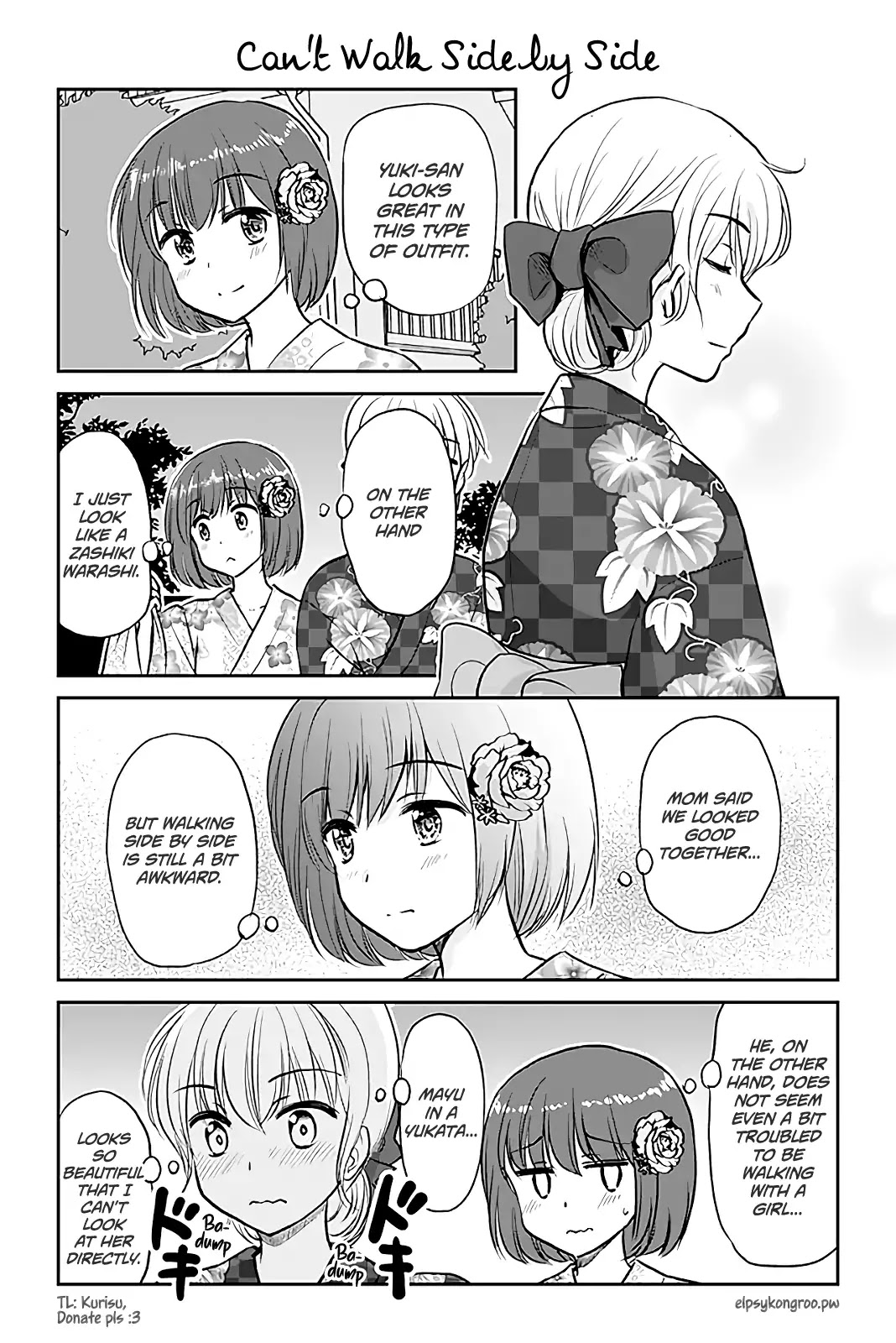 Otome Danshi ni Koisuru Otome Chapter 460 page 1 - Chapter 460: Can't Walk Side by Side