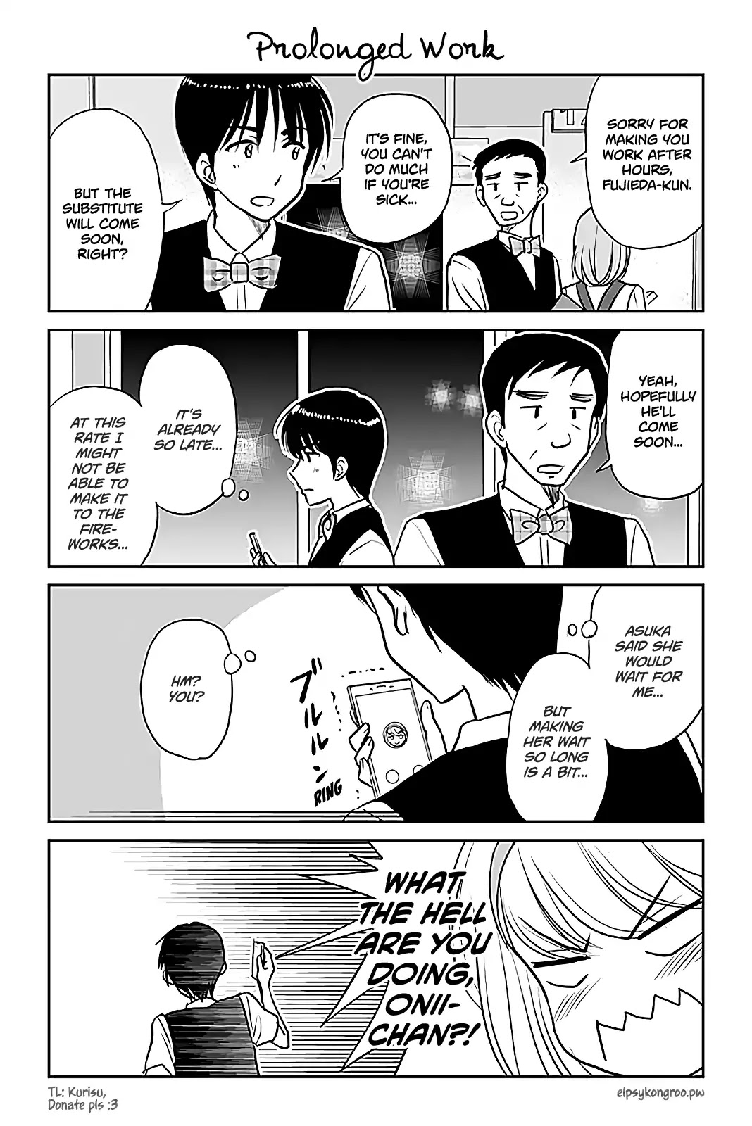Otome Danshi ni Koisuru Otome Chapter 463 page 1 - Chapter 463: Prolonged Work