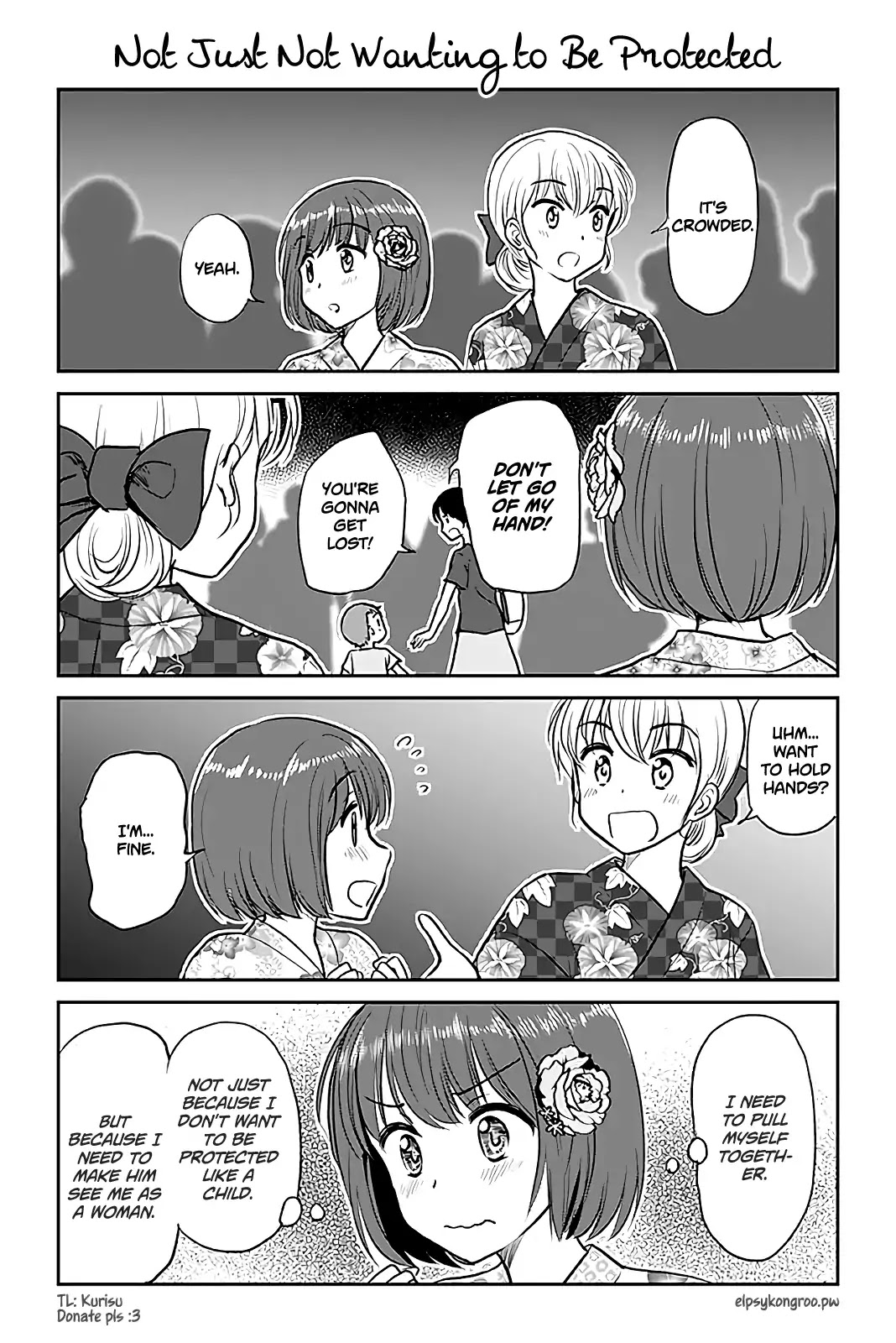 Otome Danshi ni Koisuru Otome Chapter 465 page 1 - Chapter 465: Not Just Not Wanting to Be Protected