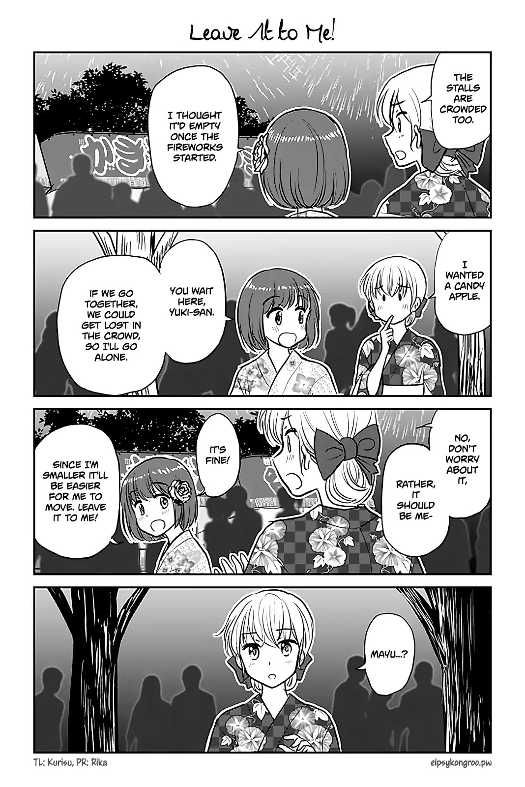 Otome Danshi ni Koisuru Otome Chapter 467 page 1 - Chapter 467: Leave It to Me!
