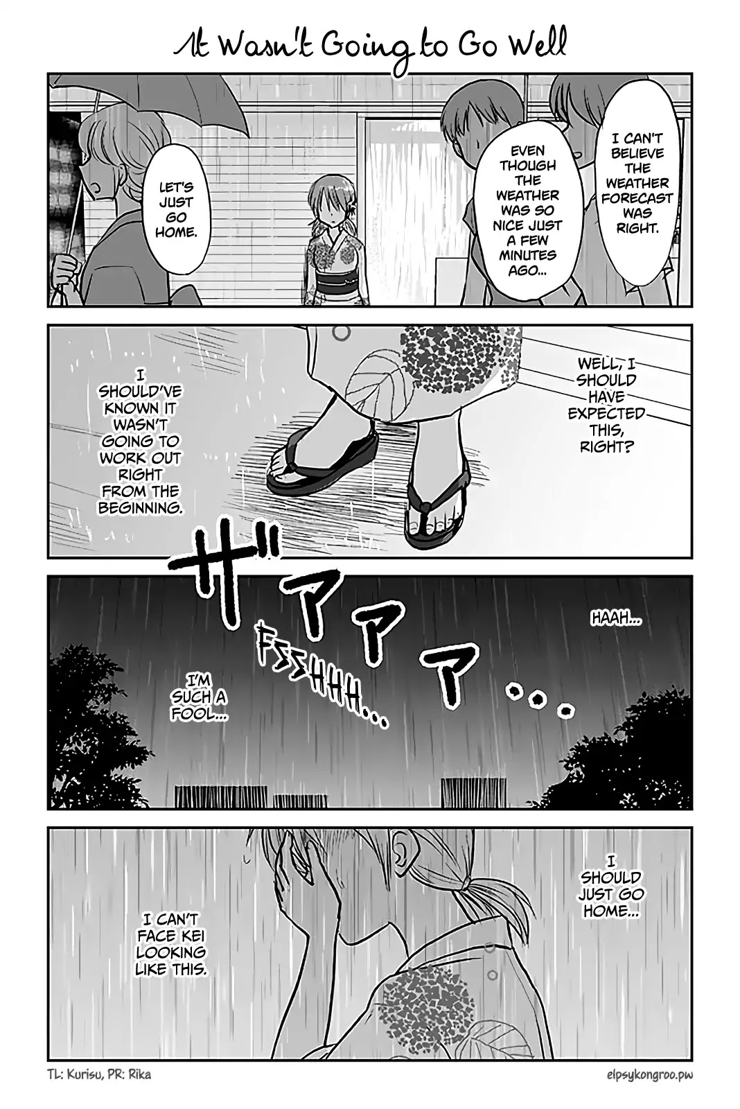 Otome Danshi ni Koisuru Otome Chapter 472 page 1 - Chapter 472: It Wasn't Going to Go Well