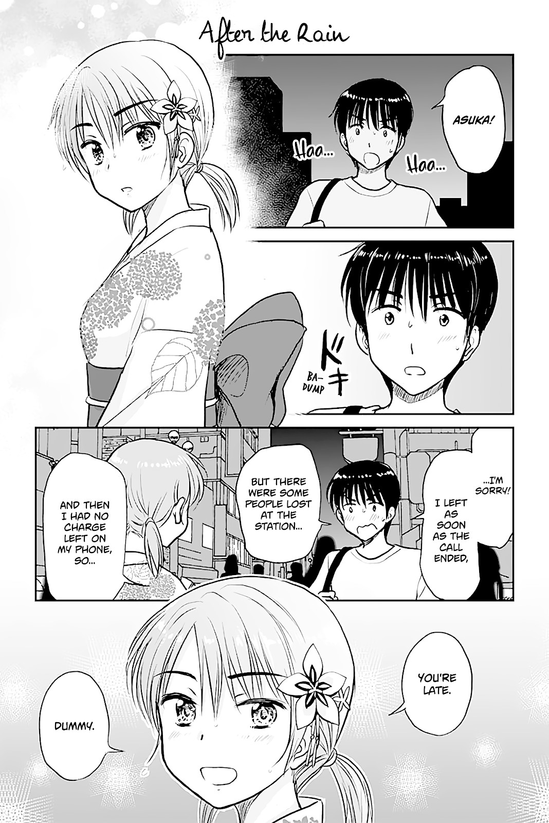 Otome Danshi ni Koisuru Otome Chapter 477 page 1 - Chapter 477: After the Rain
