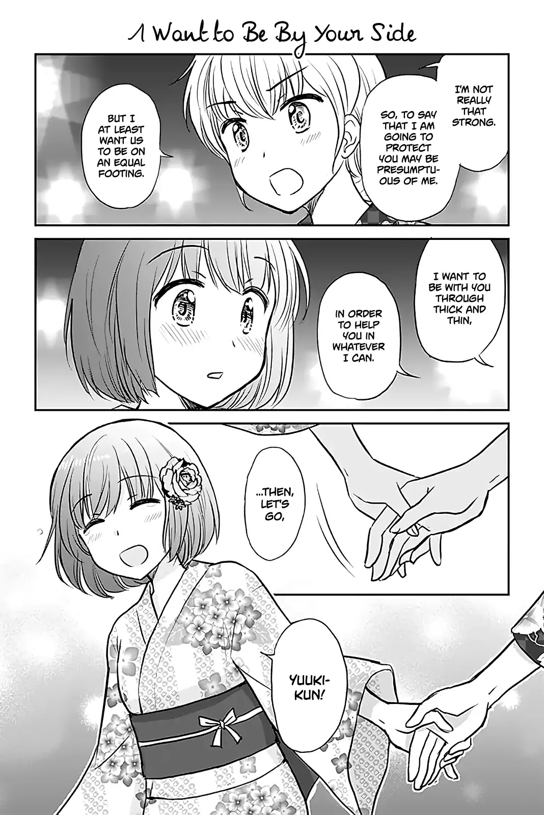 Otome Danshi ni Koisuru Otome Chapter 480 page 1 - Chapter 480: I Want to Be By Your Side