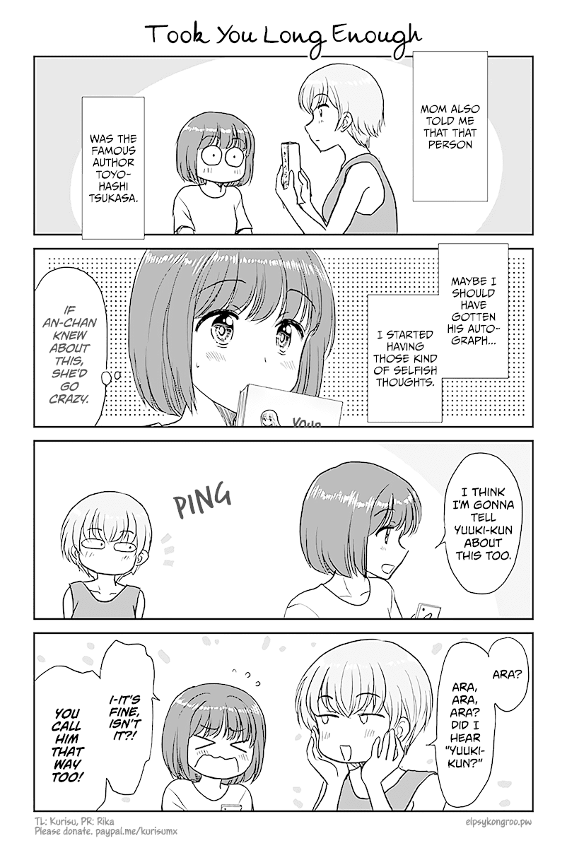 Otome Danshi ni Koisuru Otome Chapter 493 page 1 - Chapter 493: Took You Long Enough