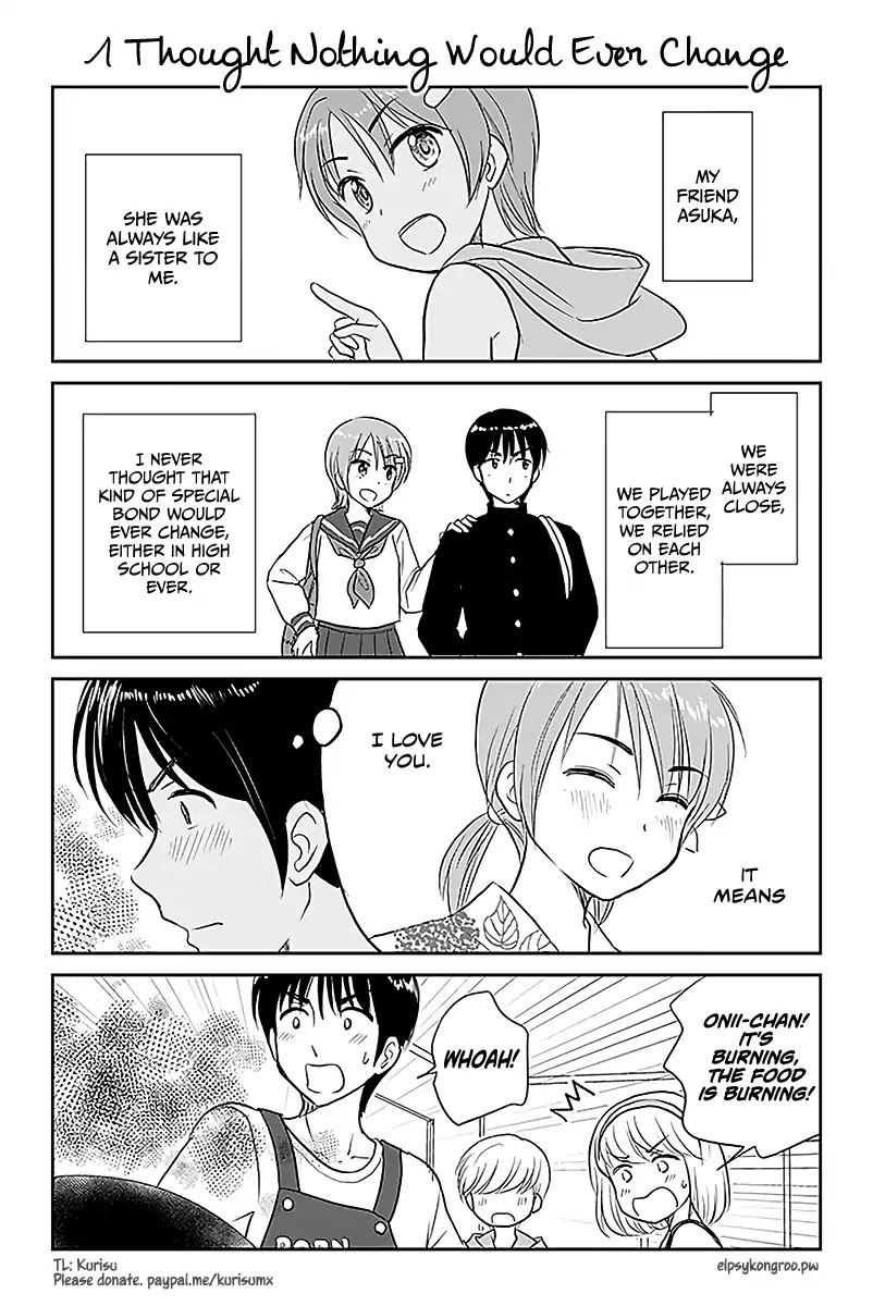 Otome Danshi ni Koisuru Otome Chapter 495 page 1 - Chapter 495: I Thought Nothing Would Ever Change