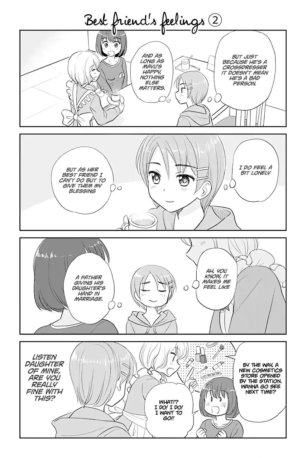 Otome Danshi ni Koisuru Otome Chapter 51 page 1 - Chapter 51: Best friend's feelings. (Part 2)