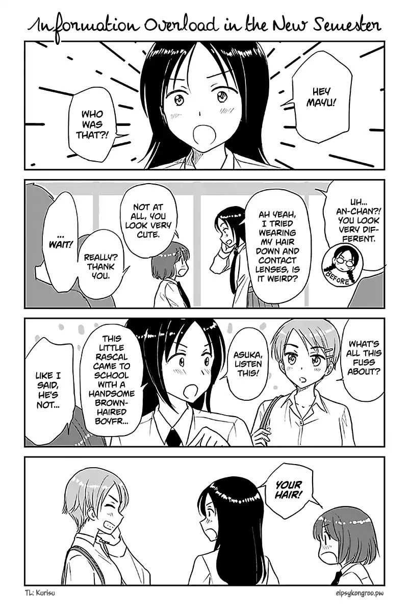Otome Danshi ni Koisuru Otome Chapter 512 page 1 - Chapter 512: Information Overload in the New Semester