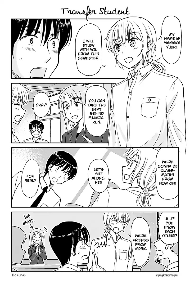 Otome Danshi ni Koisuru Otome Chapter 514 page 1 - Chapter 514: Transfer Student