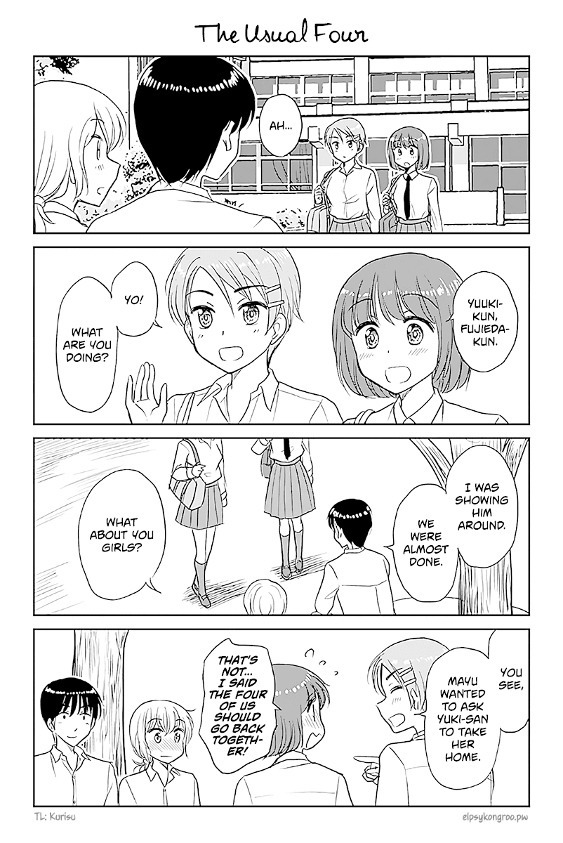 Otome Danshi ni Koisuru Otome Chapter 519 page 1 - Chapter 519: The Usual Four
