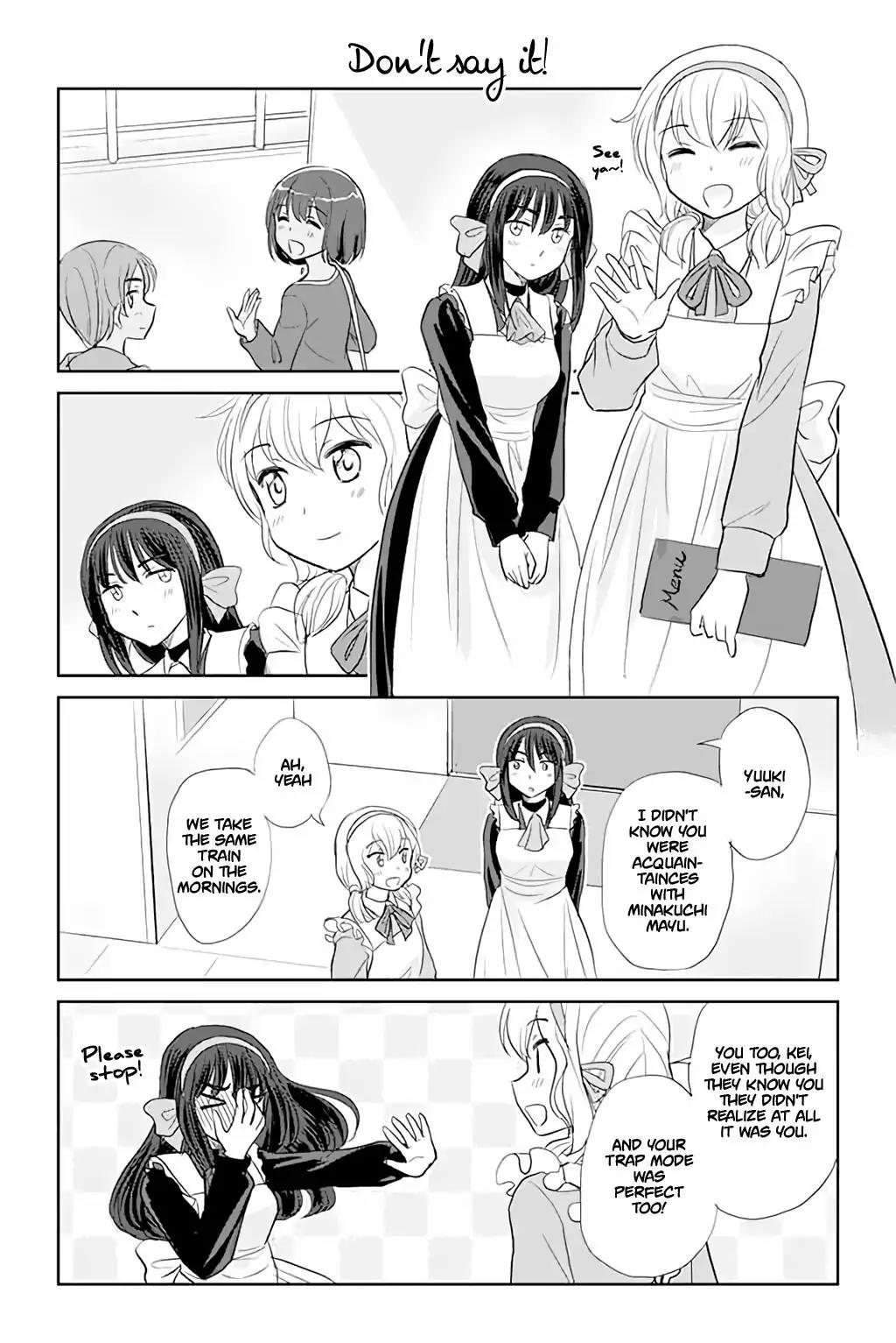 Otome Danshi ni Koisuru Otome Chapter 52 page 1 - Chapter 52: Don't Say it!