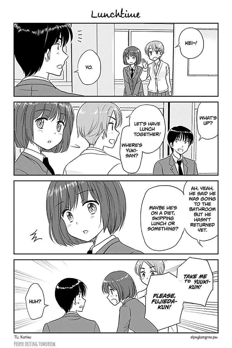 Otome Danshi ni Koisuru Otome Chapter 533 page 1 - Chapter 533: Lunchtime