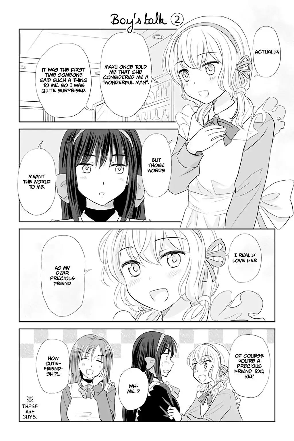 Otome Danshi ni Koisuru Otome Chapter 54 page 1 - Chapter 54: Boy's talk (Part 2)