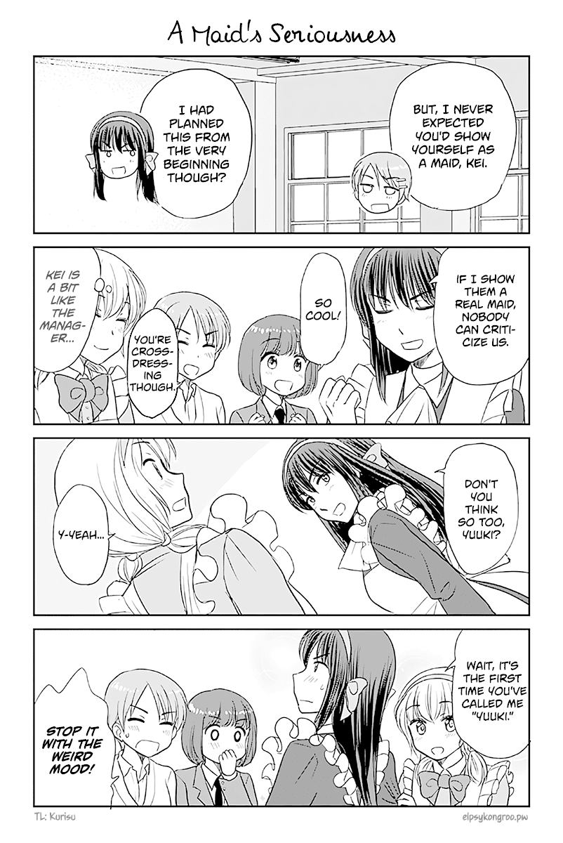 Otome Danshi ni Koisuru Otome Chapter 547 page 1 - Chapter 547: A Maid's Seriousness