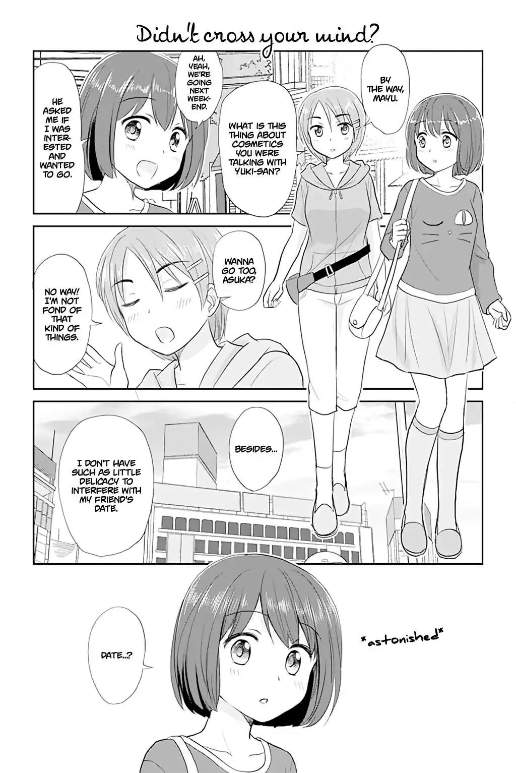 Otome Danshi ni Koisuru Otome Chapter 56 page 1 - Chapter 56: Didn't cross your mind?