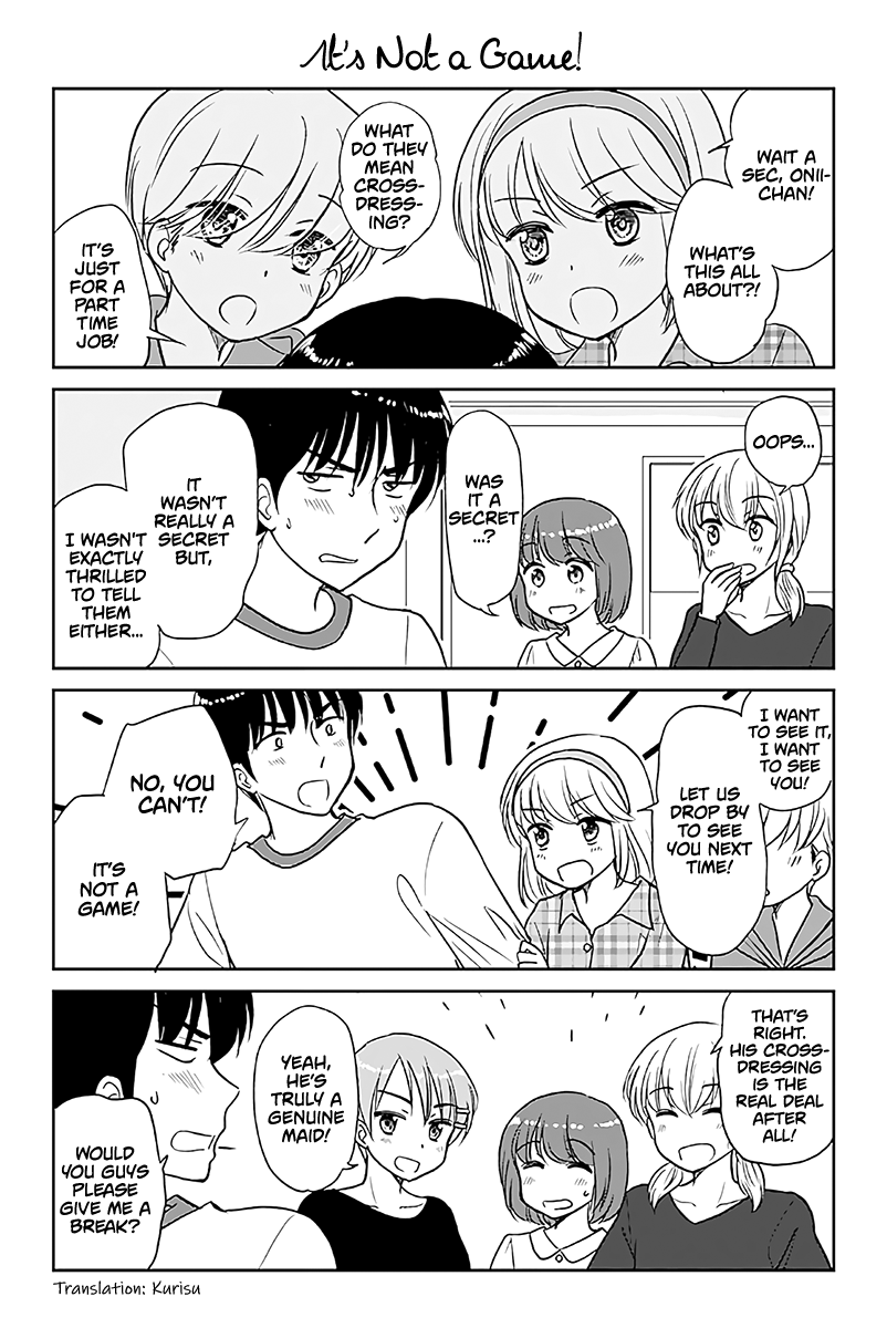 Otome Danshi ni Koisuru Otome Chapter 582 page 1 - Chapter 582: It's Not a Game