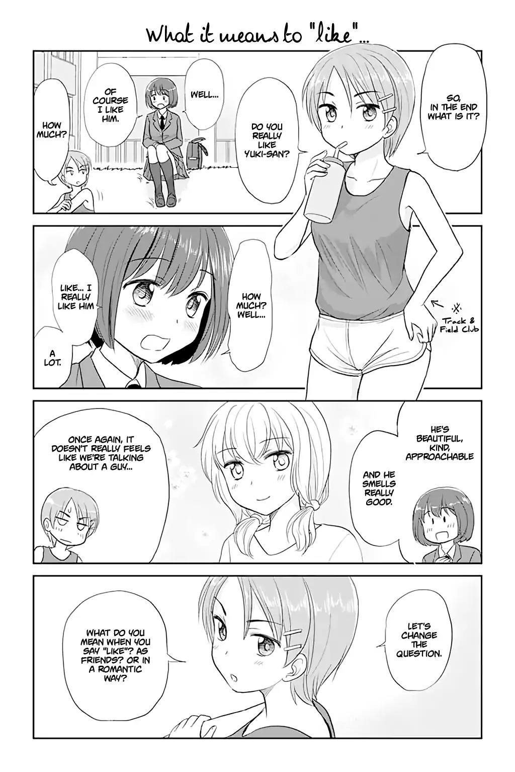 Otome Danshi ni Koisuru Otome Chapter 59 page 1 - Chapter 59: What it means to "like"...