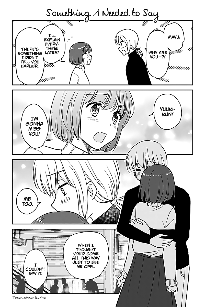 Otome Danshi ni Koisuru Otome Chapter 598 page 1 - Chapter 598: Something I Needed to Say