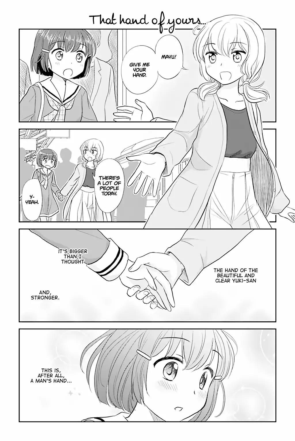 Otome Danshi ni Koisuru Otome Chapter 65 page 1 - Chapter 65: That hand of yours...