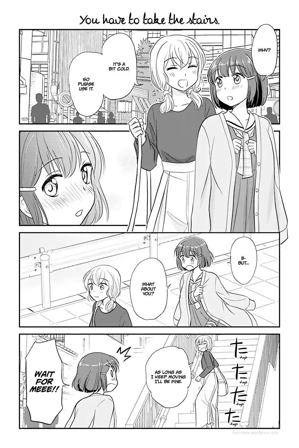Otome Danshi ni Koisuru Otome Chapter 77 page 1 - Chapter 77: You have to take the stairs.