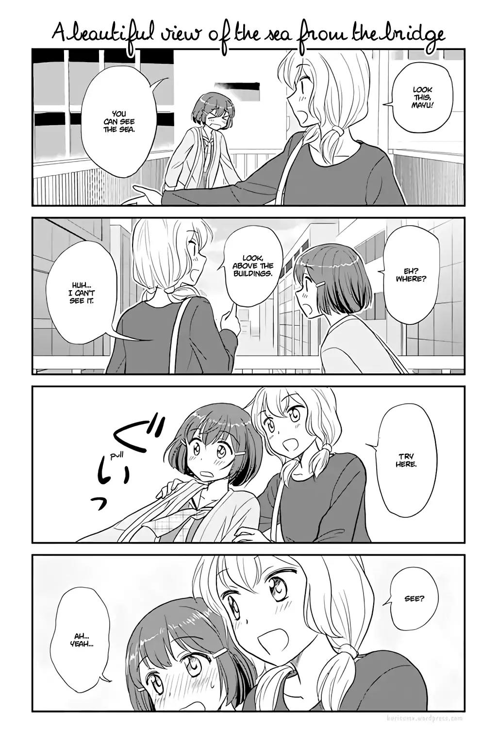 Otome Danshi ni Koisuru Otome Chapter 78 page 1 - Chapter 78: A beautiful view of the sea from the bridge