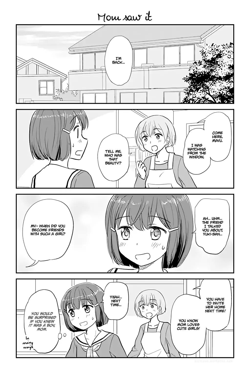Otome Danshi ni Koisuru Otome Chapter 84 page 1 - Chapter 84: Mom Saw It