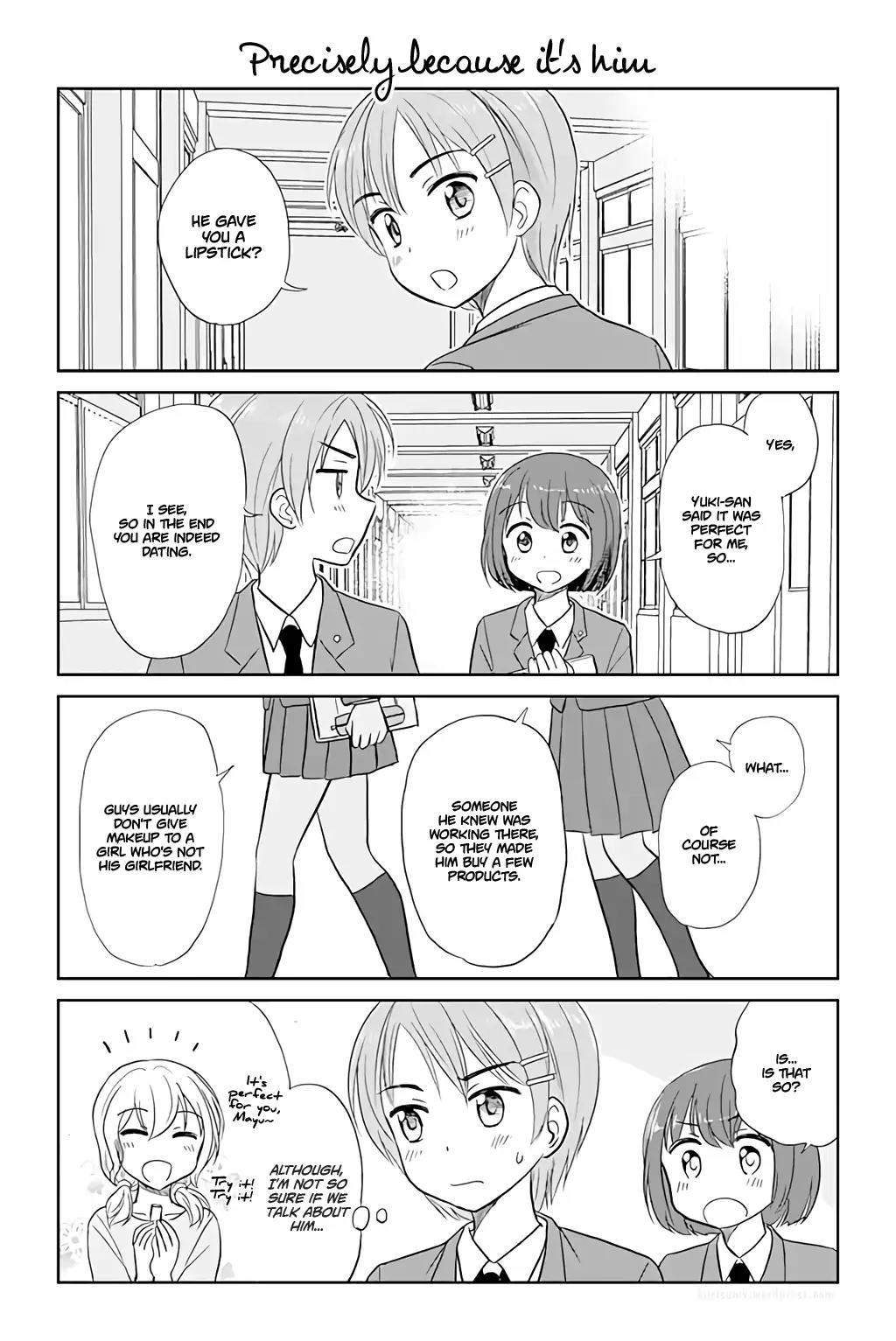 Otome Danshi ni Koisuru Otome Chapter 95 page 1 - Chapter 95: Precisely Because It's Him