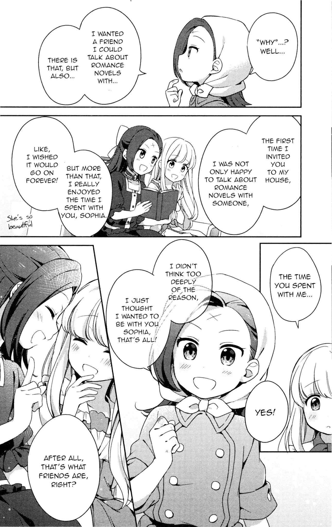 Otome Game no Hametsu Flag shika nai Akuyaku Reijou ni Tensei shite shimatta... GIRLS PATCH Chapter 1 page 16 - Chapter 1: The warmth of the hands (Okara Okara)