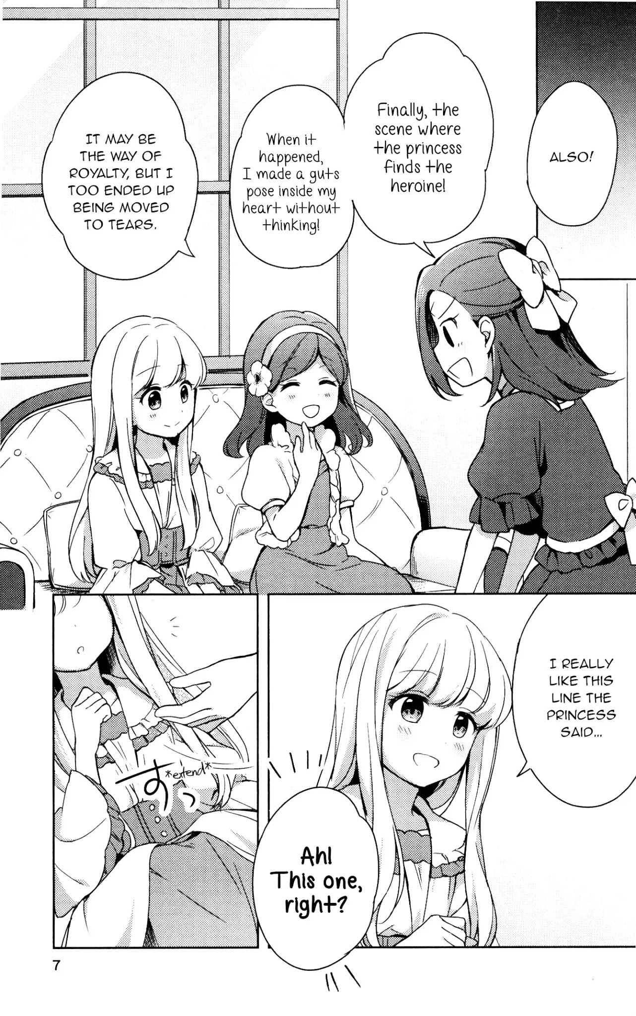 Otome Game no Hametsu Flag shika nai Akuyaku Reijou ni Tensei shite shimatta... GIRLS PATCH Chapter 1 page 3 - Chapter 1: The warmth of the hands (Okara Okara)