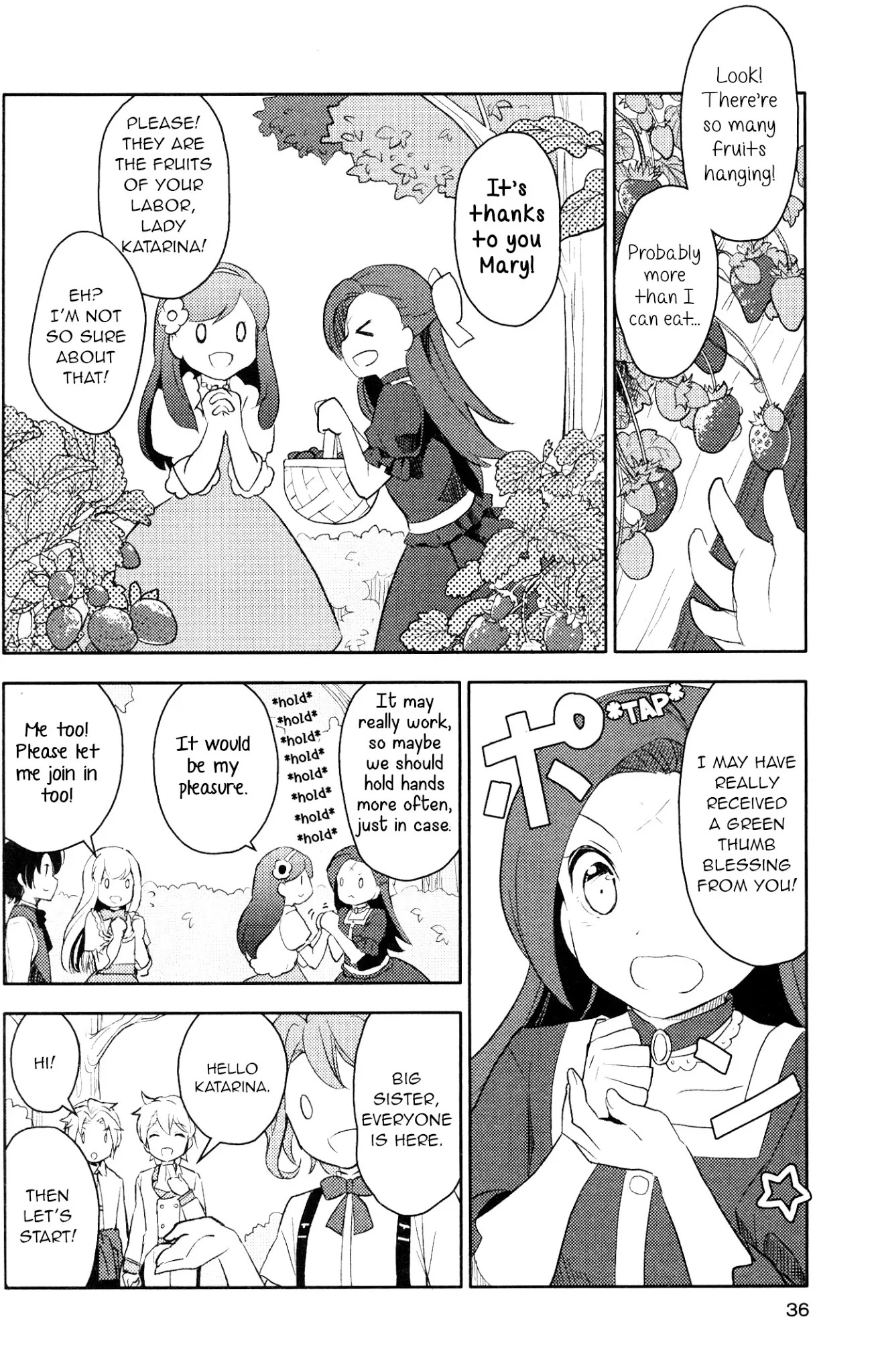 Otome Game no Hametsu Flag shika nai Akuyaku Reijou ni Tensei shite shimatta... GIRLS PATCH Chapter 2 page 10 - Chapter 2: It's a Perfect Garden. (Nacht)