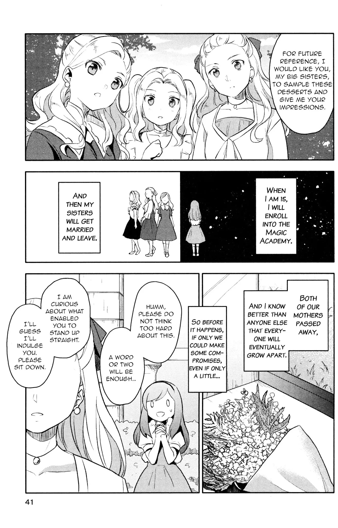 Otome Game no Hametsu Flag shika nai Akuyaku Reijou ni Tensei shite shimatta... GIRLS PATCH Chapter 2 page 15 - Chapter 2: It's a Perfect Garden. (Nacht)