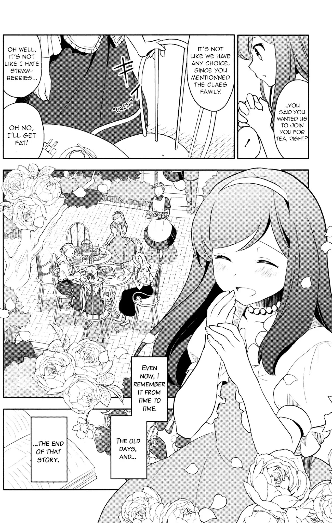 Otome Game no Hametsu Flag shika nai Akuyaku Reijou ni Tensei shite shimatta... GIRLS PATCH Chapter 2 page 16 - Chapter 2: It's a Perfect Garden. (Nacht)