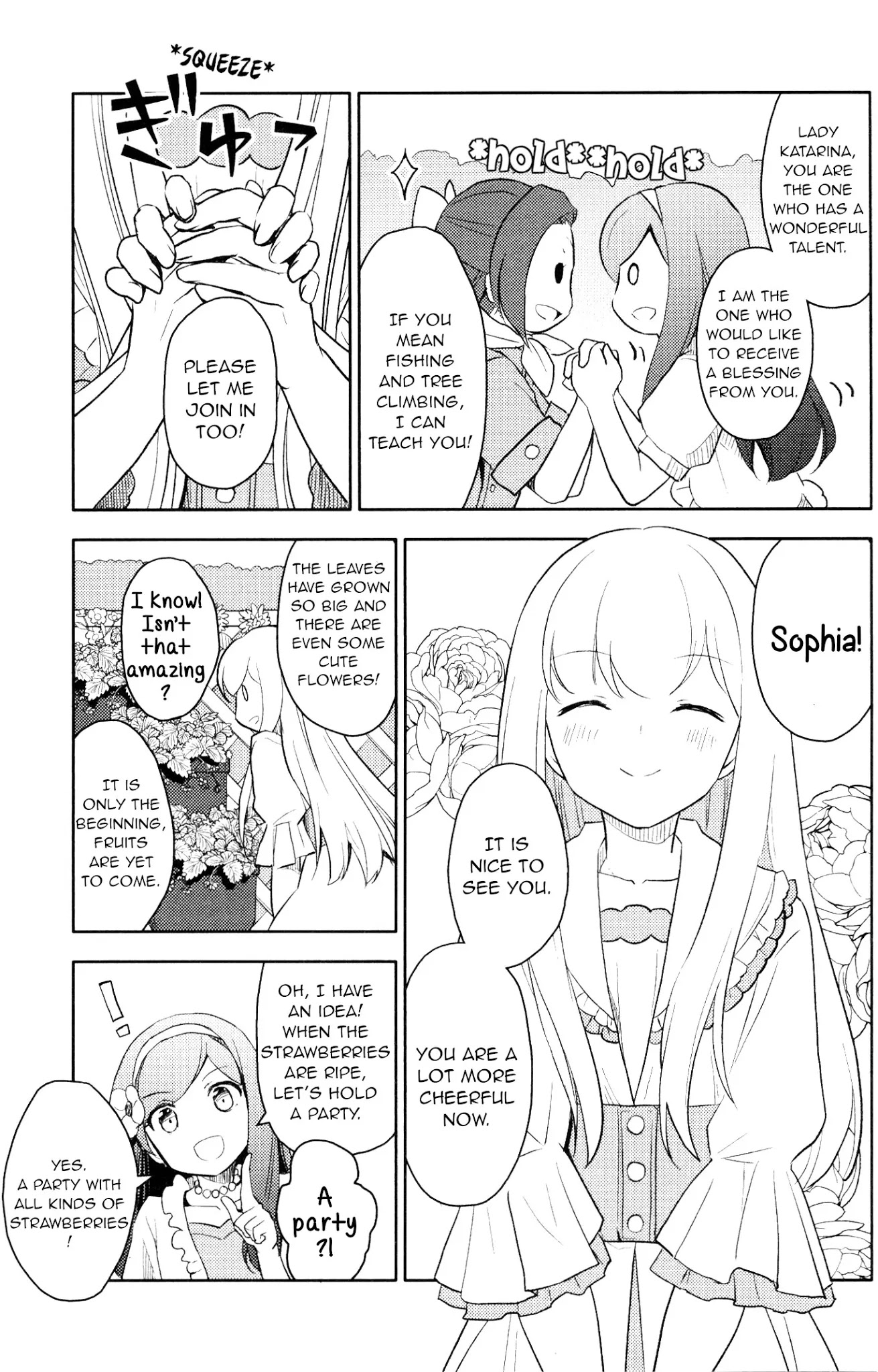 Otome Game no Hametsu Flag shika nai Akuyaku Reijou ni Tensei shite shimatta... GIRLS PATCH Chapter 2 page 7 - Chapter 2: It's a Perfect Garden. (Nacht)