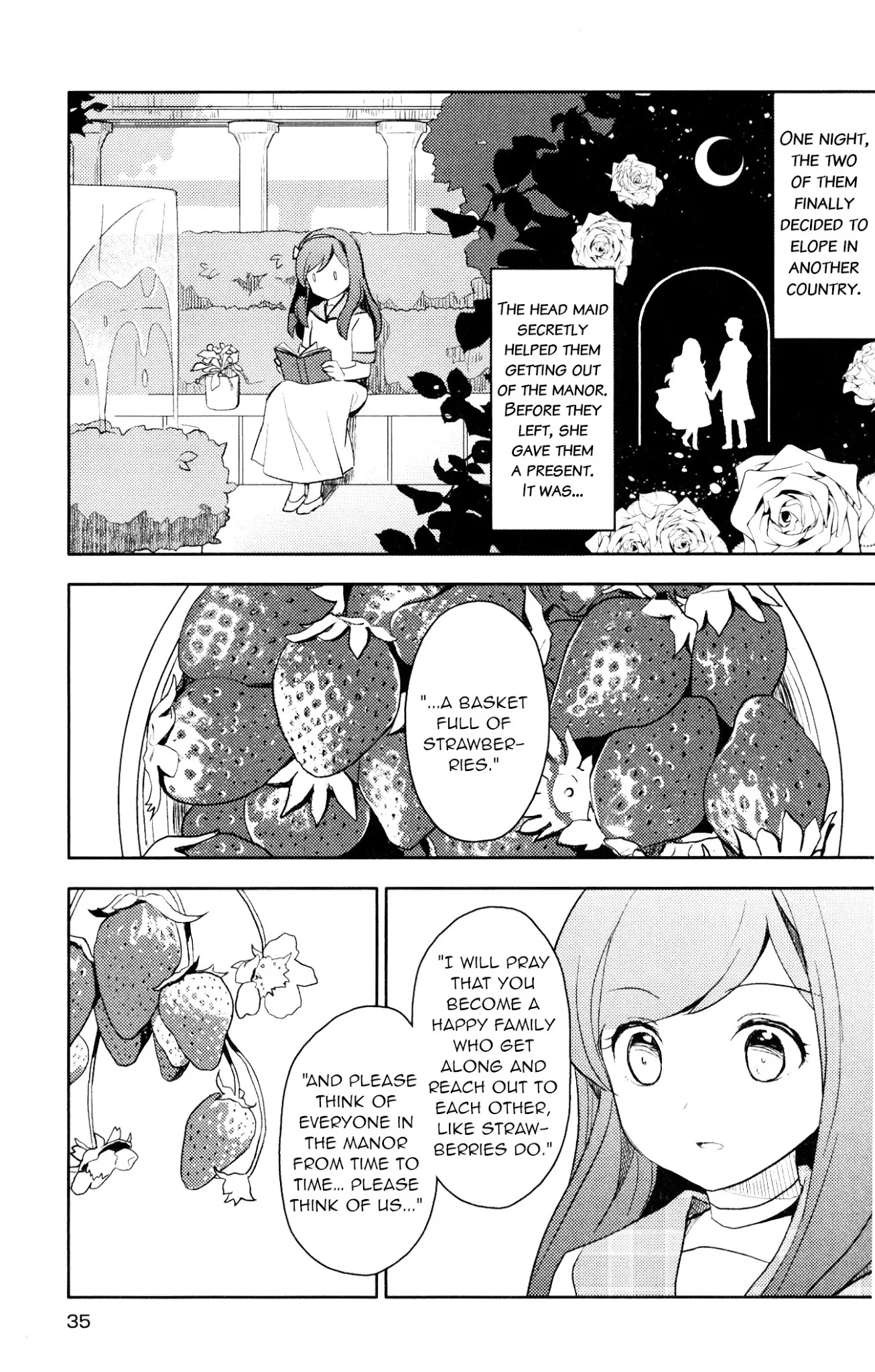 Otome Game no Hametsu Flag shika nai Akuyaku Reijou ni Tensei shite shimatta... GIRLS PATCH Chapter 2 page 9 - Chapter 2: It's a Perfect Garden. (Nacht)