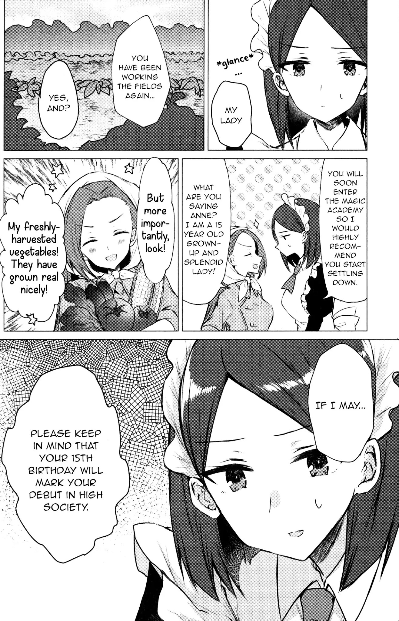 Otome Game no Hametsu Flag shika nai Akuyaku Reijou ni Tensei shite shimatta... GIRLS PATCH Chapter 3 page 2 - Chapter 3: Always beside you (Kinona)