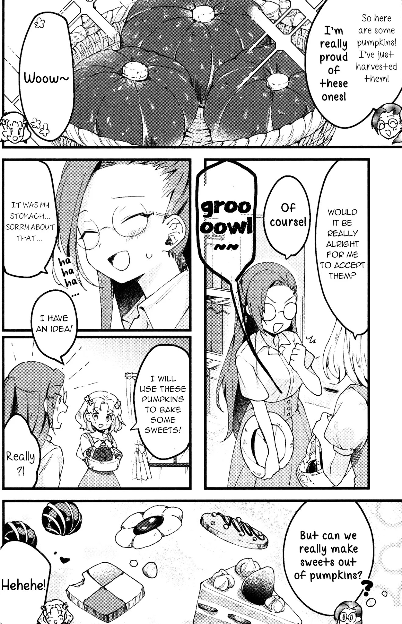 Otome Game no Hametsu Flag shika nai Akuyaku Reijou ni Tensei shite shimatta... GIRLS PATCH Chapter 4 page 2 - Chapter 4: Our tea time together (Kanda Dan)