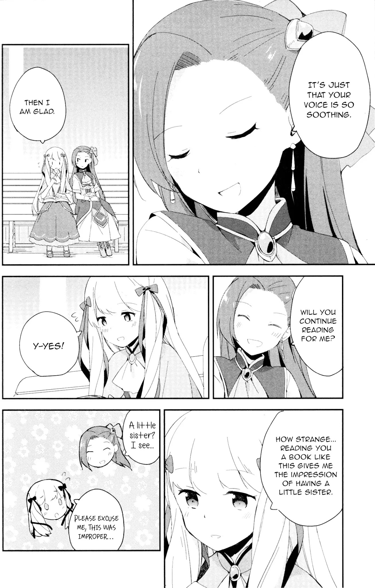 Otome Game no Hametsu Flag shika nai Akuyaku Reijou ni Tensei shite shimatta... GIRLS PATCH Chapter 5 page 16 - Chapter 5: The Lady Katarina Pampering Group (Nonaka Yuu)