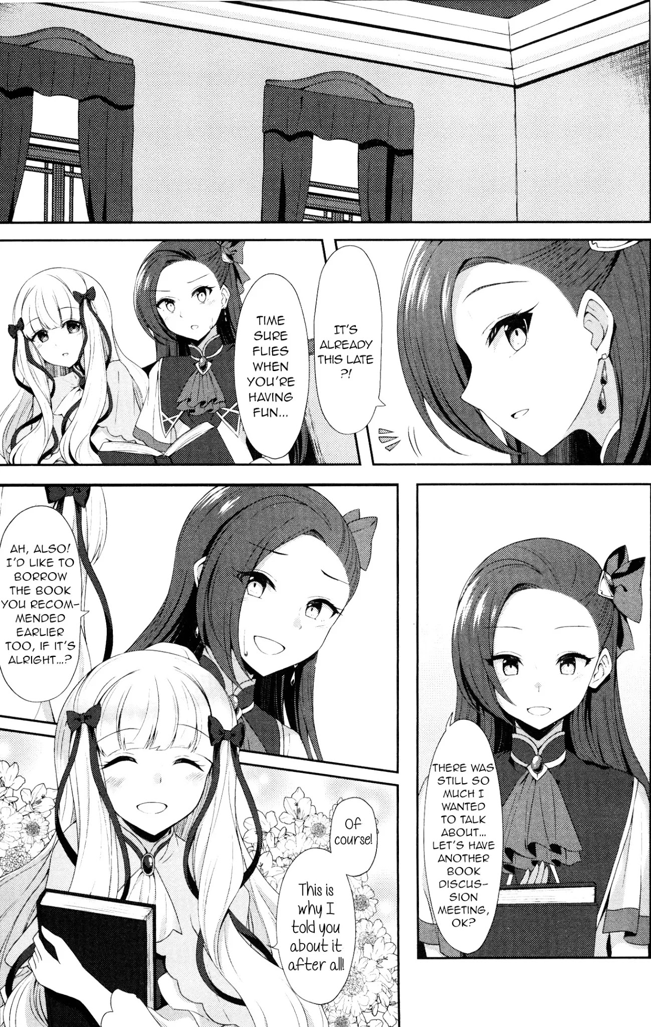 Otome Game no Hametsu Flag shika nai Akuyaku Reijou ni Tensei shite shimatta... GIRLS PATCH Chapter 6 page 13 - Chapter 6: Colored Light (Kuroto Yuu)