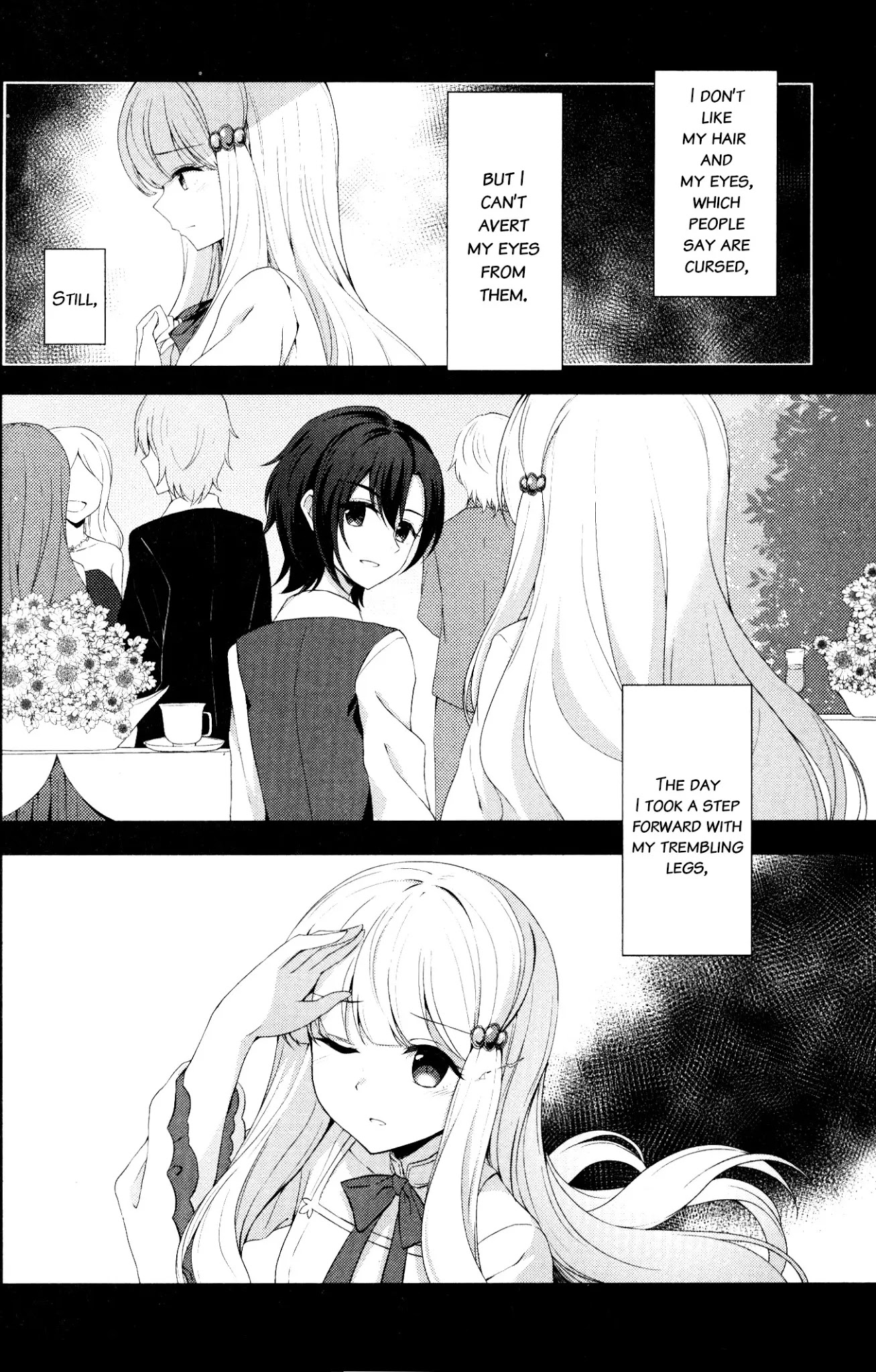 Otome Game no Hametsu Flag shika nai Akuyaku Reijou ni Tensei shite shimatta... GIRLS PATCH Chapter 6 page 2 - Chapter 6: Colored Light (Kuroto Yuu)