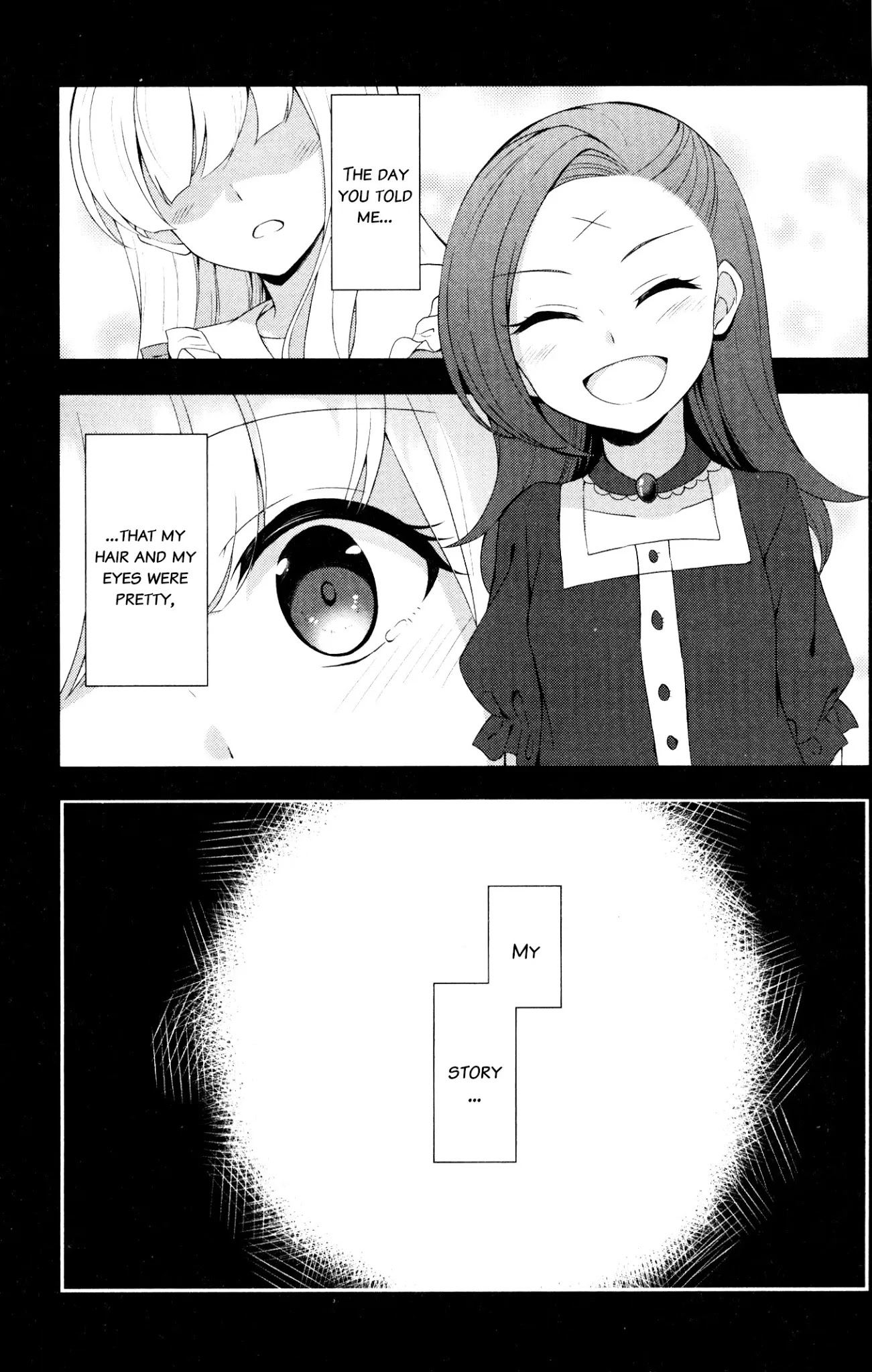 Otome Game no Hametsu Flag shika nai Akuyaku Reijou ni Tensei shite shimatta... GIRLS PATCH Chapter 6 page 3 - Chapter 6: Colored Light (Kuroto Yuu)