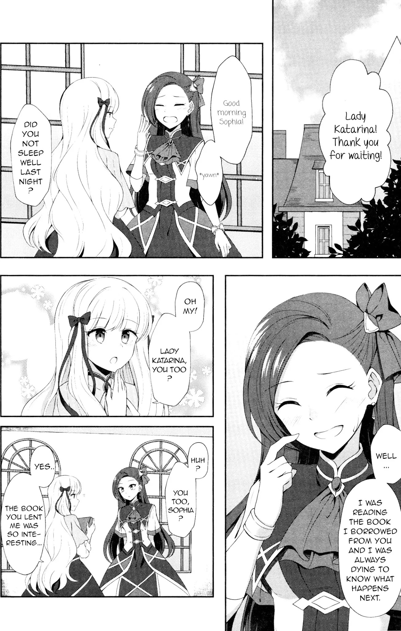 Otome Game no Hametsu Flag shika nai Akuyaku Reijou ni Tensei shite shimatta... GIRLS PATCH Chapter 6 page 6 - Chapter 6: Colored Light (Kuroto Yuu)