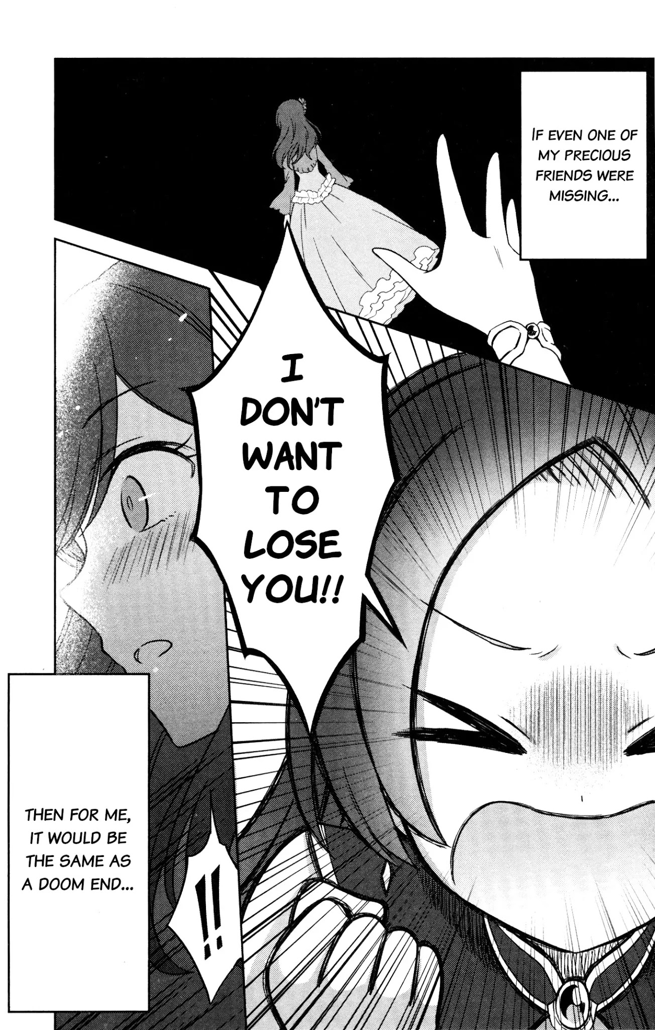 Otome Game no Hametsu Flag shika nai Akuyaku Reijou ni Tensei shite shimatta... GIRLS PATCH Chapter 7 page 11 - Chapter 7: Green Sparkle (Kamegoya Sato)