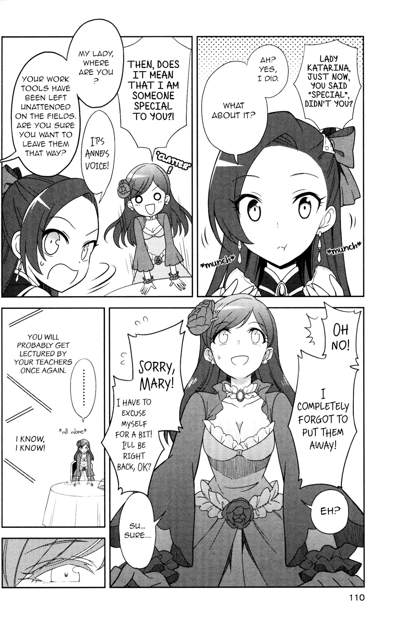 Otome Game no Hametsu Flag shika nai Akuyaku Reijou ni Tensei shite shimatta... GIRLS PATCH Chapter 7 page 2 - Chapter 7: Green Sparkle (Kamegoya Sato)