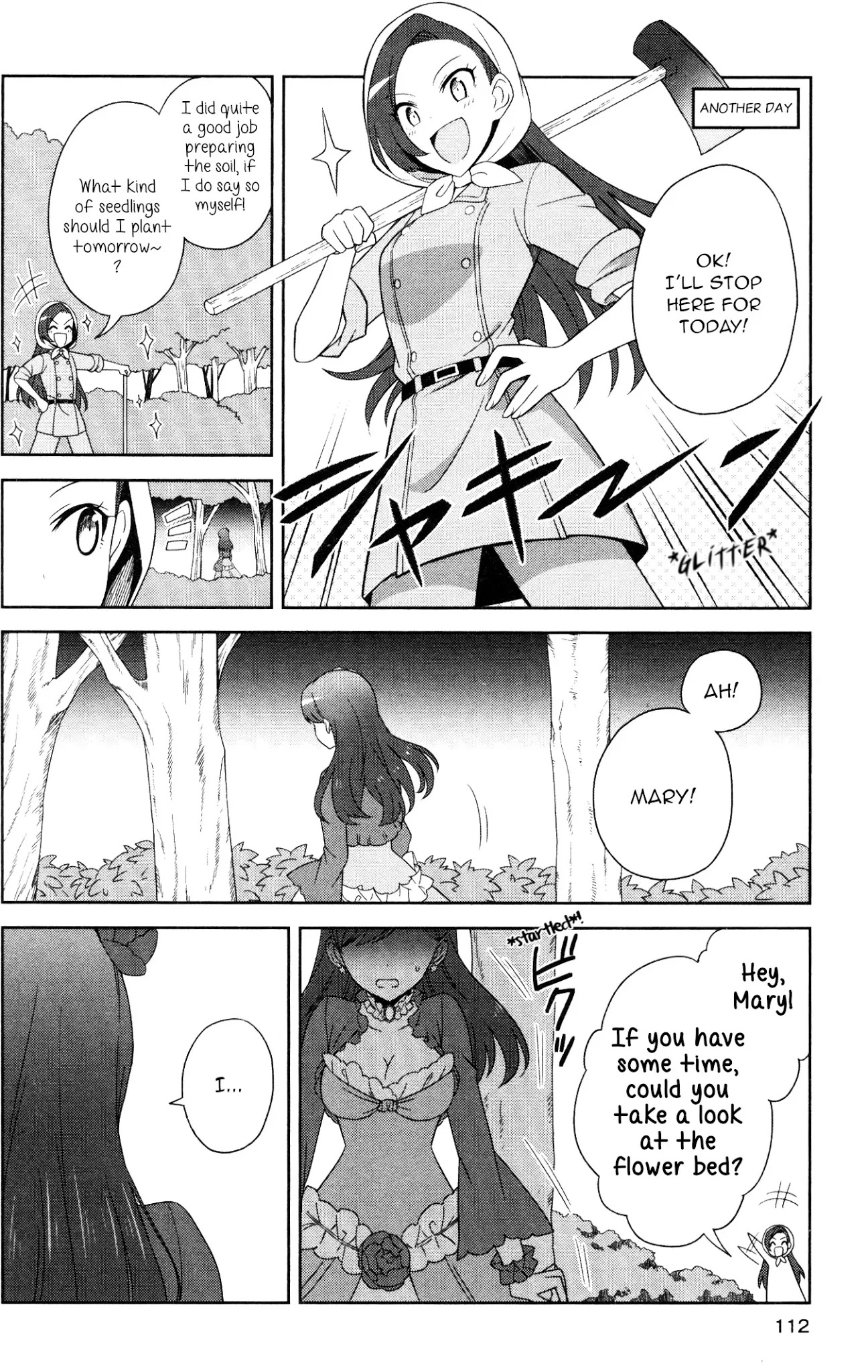 Otome Game no Hametsu Flag shika nai Akuyaku Reijou ni Tensei shite shimatta... GIRLS PATCH Chapter 7 page 4 - Chapter 7: Green Sparkle (Kamegoya Sato)