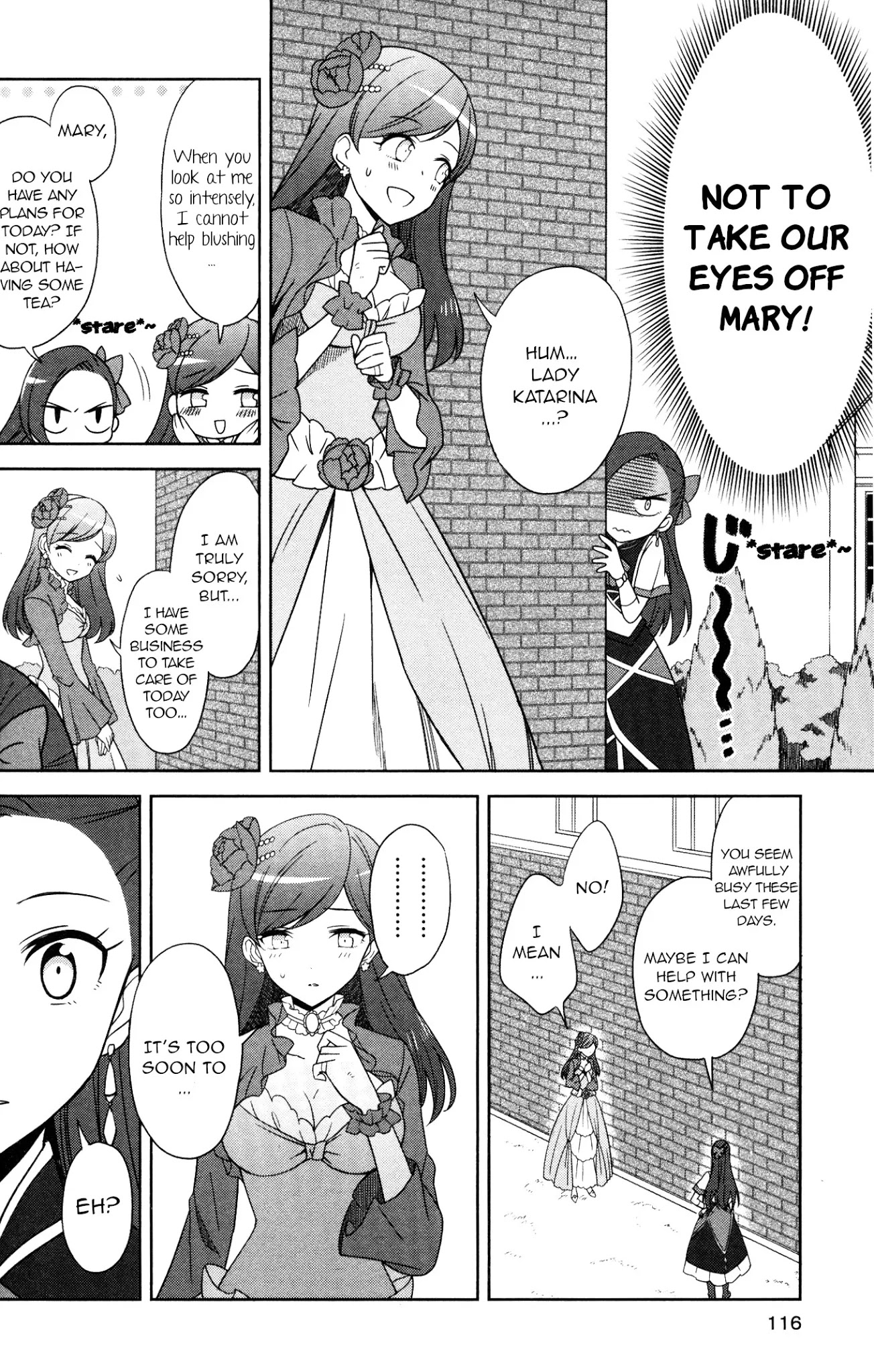 Otome Game no Hametsu Flag shika nai Akuyaku Reijou ni Tensei shite shimatta... GIRLS PATCH Chapter 7 page 8 - Chapter 7: Green Sparkle (Kamegoya Sato)
