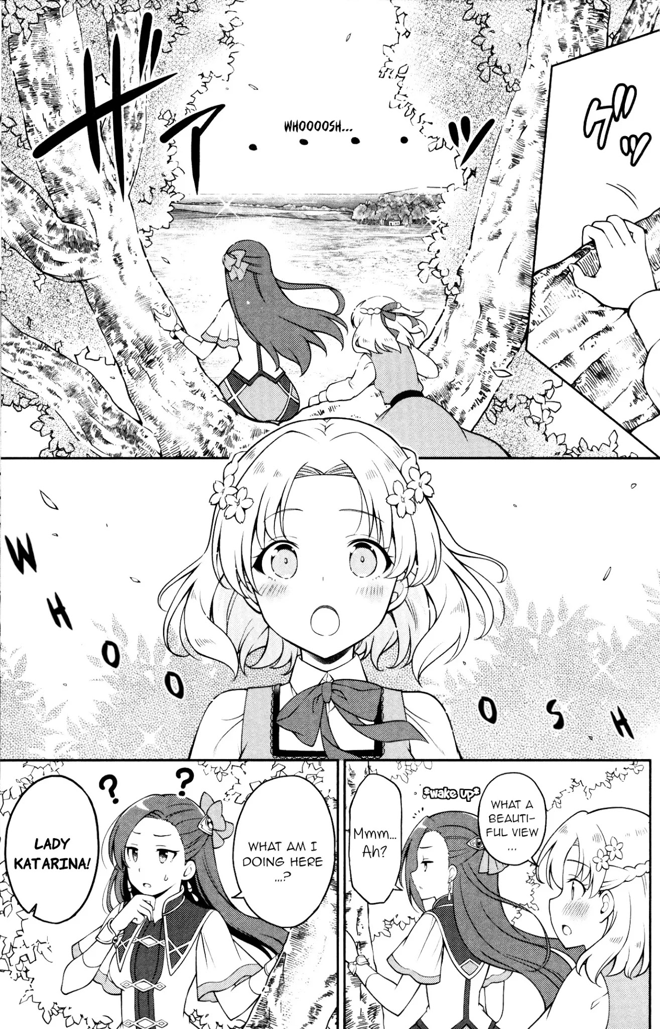 Otome Game no Hametsu Flag shika nai Akuyaku Reijou ni Tensei shite shimatta... GIRLS PATCH Chapter 8 page 11 - Chapter 8: Charming Devil Katarina is out of control! (Sakurai Makoto)