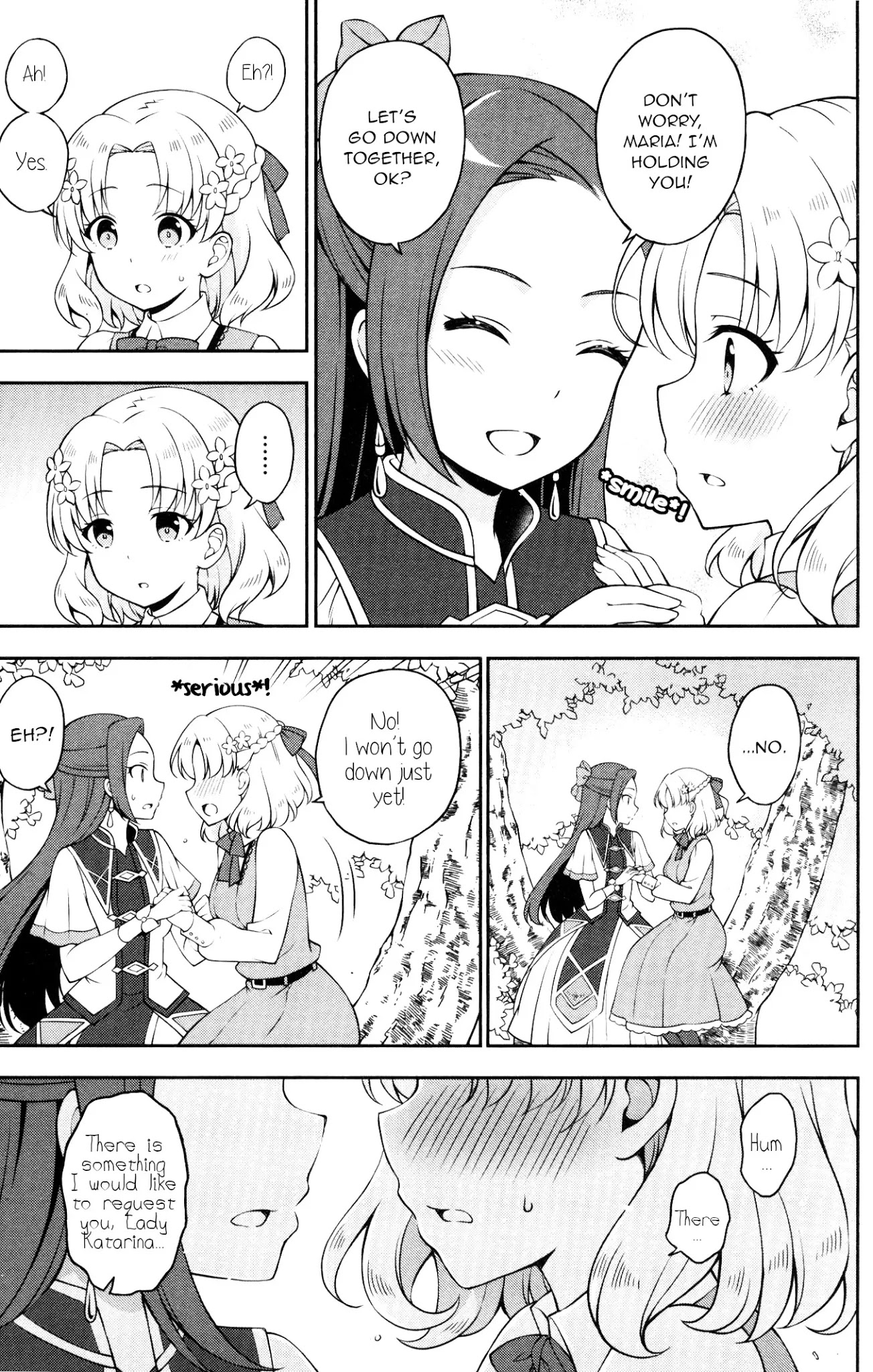 Otome Game no Hametsu Flag shika nai Akuyaku Reijou ni Tensei shite shimatta... GIRLS PATCH Chapter 8 page 13 - Chapter 8: Charming Devil Katarina is out of control! (Sakurai Makoto)